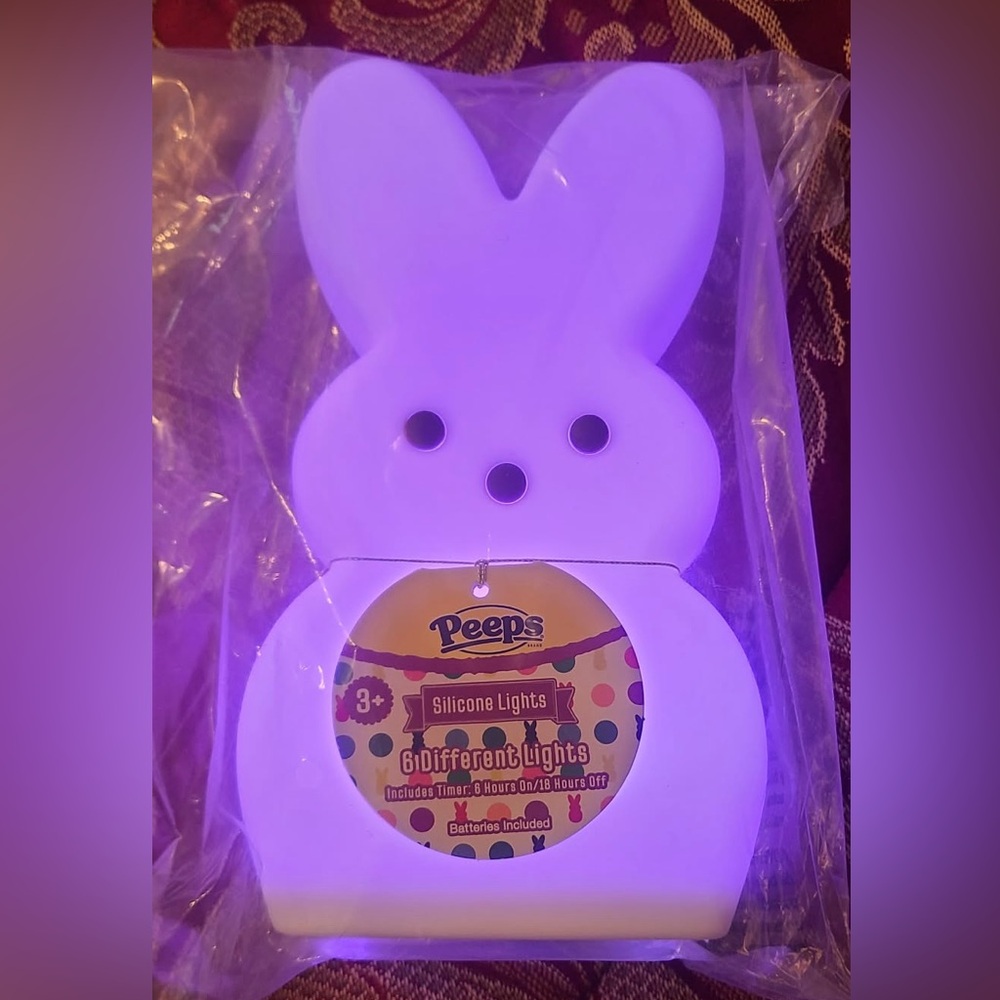 Peeps Bunny Silicone Night Light